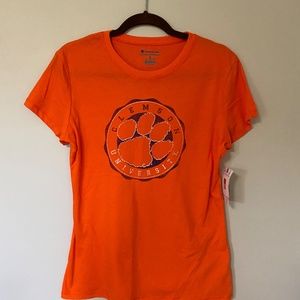 Champion Clemson University t-shirt, women’s size medium, NWT